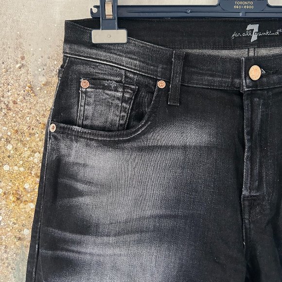🇺🇸 7 For All Mankind The Relaxed Skinny Jeans (NWOT) - Picture 3 of 14